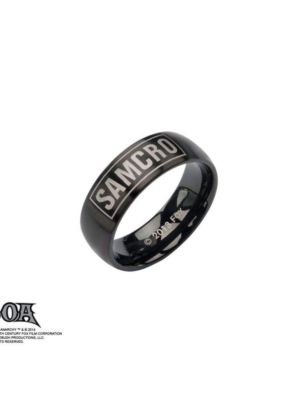 Sons of Anarchy Black Samcro Ring Size 8, 11 or 12